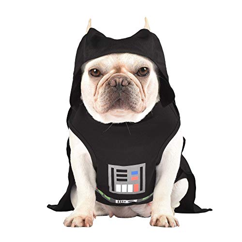 Star Wars für Haustiere Darth Vader Kostüm für Hunde, X-Small | Kleines Hundekostüm für Hunde | Darth Vader Star Wars Hundekostüm | Bequemes und weiches kleines Kostüm für sehr kleine Hunde von Star Wars