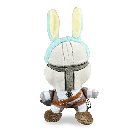 Star Wars: Easter 9" Mandalorian Easter Bunny Squeaker Pet Toy |9” Star Wars Plush Squeaker Easter Mandalorian Pet Toy | Star Wars Toy for Dogs Easter Stuffed Mandalorian 9 inch von Star Wars