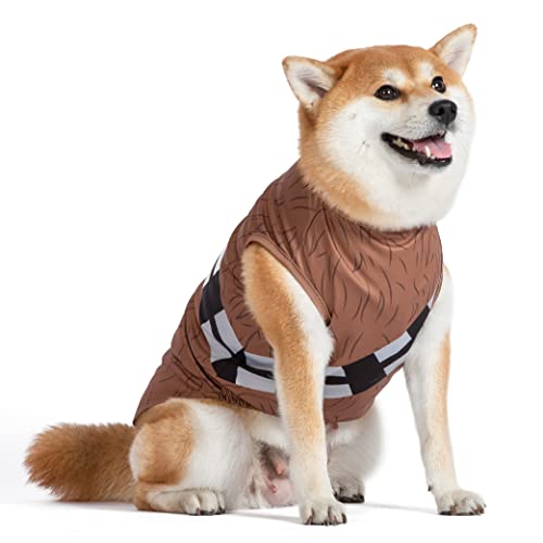 Star Wars: Halloween Chewbacca Kostüm - Klein - | Star Wars Halloween Kostüme für Hunde, lustige Hundekostüme | Offiziell Lizenziertes Star Wars Hund Halloween Kostüm von Star Wars