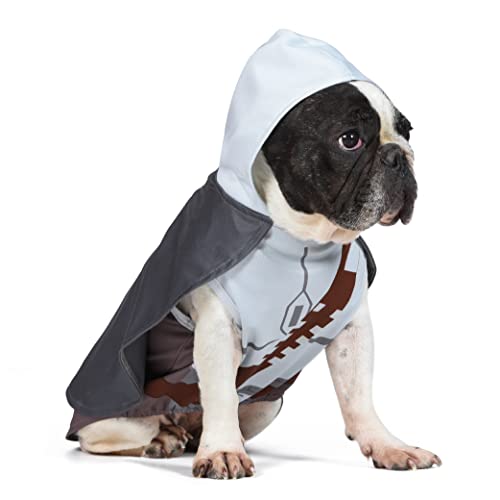 Star Wars: Halloween Mandalorianisches Kostüm – Extra Klein – |Star Wars Halloween-Kostüme für Hunde, lustige Hundekostüme, offiziell Lizenziertes Star Wars Hunde-Halloween-Kostüm, Mehrfarbig von Star Wars