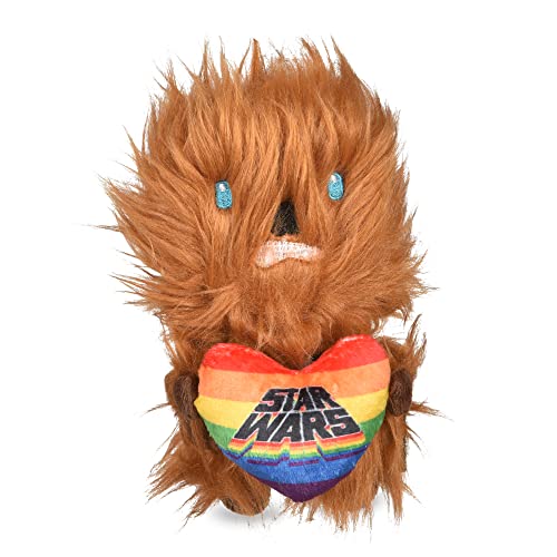 Star Wars: Pride Chewbacca Haustierspielzeug mit Quietschelement, 15,2 cm, Star Wars für Haustiere, 15,2 cm von Star Wars