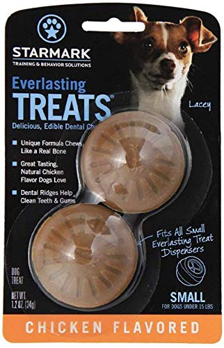 StarMark Everlasting Small Dog Treat Hard Chew Chicken Flavored 2-Count - 2-Pack von StarMark