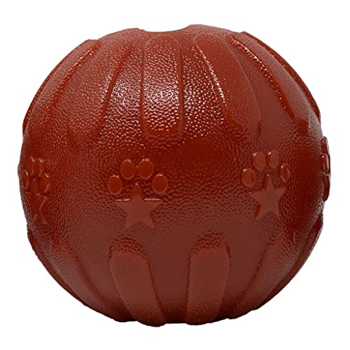 Starmark kauspielzeug RubberTuff 8 cm Gummi rot 2 Stück von StarMark