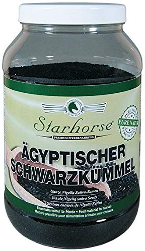 Starhorse Ägyptischer Schwarzkümmelsamen 1200 g Pferdefutter von Starhorse