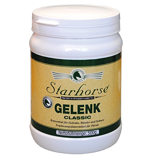 Starhorse Gelenk-Kur-Classic 500g für Pferde mit Nährstoffen für Gelenke, Bänder, Sehnen, Knorpel, und Bindegewebe Starhorse Gelenk-Kur-Classic 500g für Pferde mit Nährstoffen für Gelenke, Bänder, Sehnen, Knorpel, und Bindegewebe von Starhorse