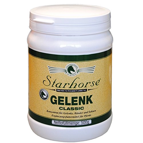 Starhorse Gelenk-Kur-Classic 500g für Pferde mit Nährstoffen für Gelenke, Bänder, Sehnen, Knorpel, und Bindegewebe von Starhorse