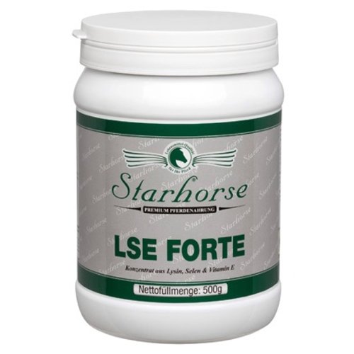 Starhorse LSE für Pferde lockere Muskeln Lysin Vitamin E 500g von Starhorse