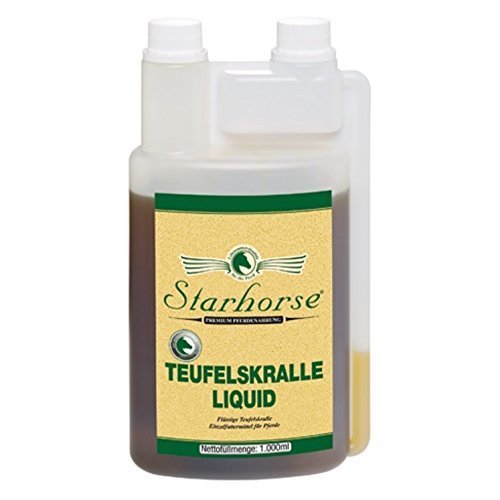 Starhorse Teufelskralle Liquid 1 L Dosierflasche für Pferde Bewegungsapparat von Starhorse