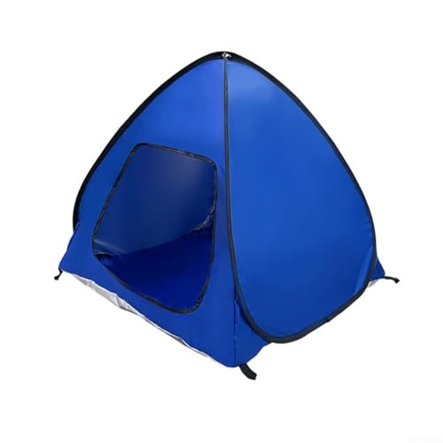 Haustierzelt für Reisen und Camping mit Aufbewahrungstasche, aus Polyester-Taftgewebe, stabilem Rahmen und rutschfestem Boden für den Außenbereich (Blau-XL) von Startbuymore