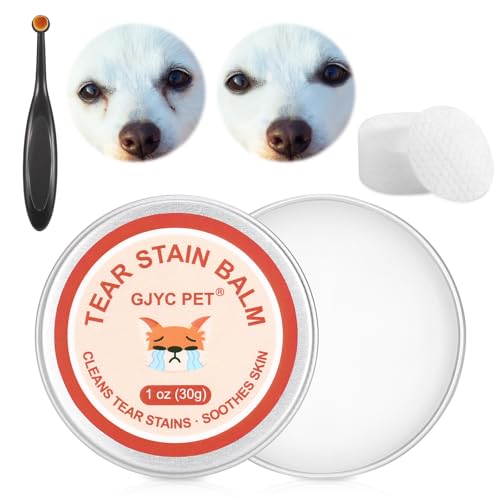 Tränensteinentferner Hund Kit, 3-in-1 Mild Augenpflege für Hunde Katzen con Profibürste und 40 Wattepads, 30g Augenreiniger Hund, Tränenfleckentferner Hunde Reduziert Rötungen Schützt die Augen Tränensteinentferner Hund Kit, 3-in-1 Mild Augenpflege für Hunde Katzen con Profibürste und 40 Wattepads, 30g Augenreiniger Hund, Tränenfleckentferner Hunde Reduziert Rötungen Schützt die Augen von Starvortex