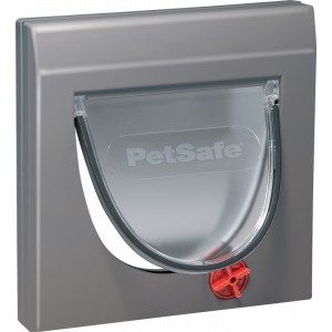 Staywell 915 Manual 4 way locking catflap katzenklappe - grau Grau von Staywell