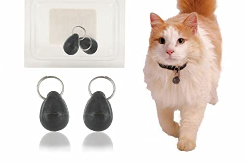 Staywell 980 Schlüssel für die Katzenklappe, fürs Katzenhalsband, 2 x 2er-Pack (4 Reserveschlüssel) von Staywell