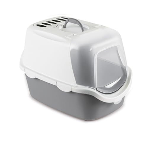 Stefan Plast Katzentoilette Cathy Easy Clean grau von Stefanplast