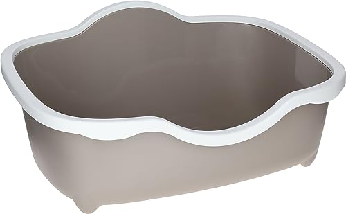 Stefanplast Katzentoilette Très Chic Open 56x39x26cm, weiß/Taupe Stefanplast Katzentoilette Très Chic Open 56x39x26cm, weiß/Taupe von Stefanplast