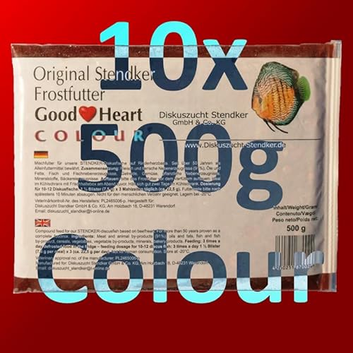 Original Stendker Frostfutter 5kg Sparpaket 10x GoodHeart 500g Colour+ 1x GRATIS Stendker Tropical! Diskus Futter -Immer frisch: Direkt ab Werk- Original Stendker Frostfutter 5kg Sparpaket 10x GoodHeart 500g Colour+ 1x GRATIS Stendker Tropical! Diskus Futter -Immer frisch: Direkt ab Werk- von Stendker