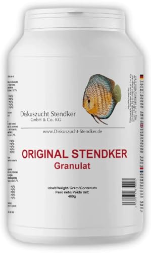 Stendker Granulat 480g - hochwertiges Markenfutter - Diskus Futter - Diskusgranulat von Stendker