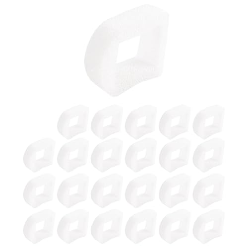 Steowsey 24 Teilige Schaum Filter für Katzen- und Hunde BewäSserungs GeräTe, Haustier Waterer Schaum Vorfilter, Kompatibel für von Steowsey