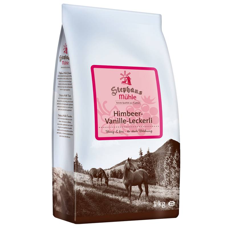 Stephans Mühle Pferdeleckerli Himbeer-Vanille - 3 x 1 kg von Stephans Mühle