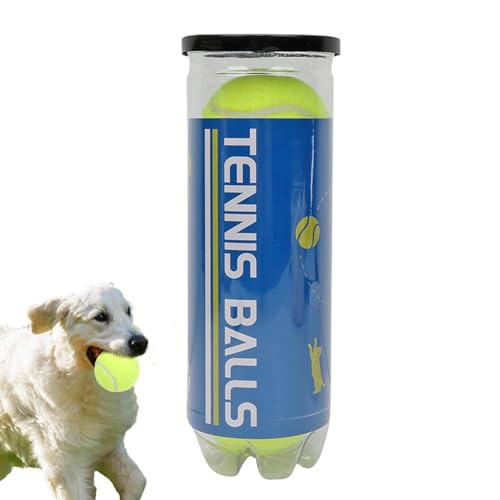 Hund Tennisbälle, Tennisbälle für Hunde, Unzerstörbare Tennisbälle 3X, Interaktiver Welpentraining Spielzeug Outdoor Sport Haustier Supply für Katzen, Hunde Hund Tennisbälle, Tennisbälle für Hunde, Unzerstörbare Tennisbälle 3X, Interaktiver Welpentraining Spielzeug Outdoor Sport Haustier Supply für Katzen, Hunde von Stibtmr