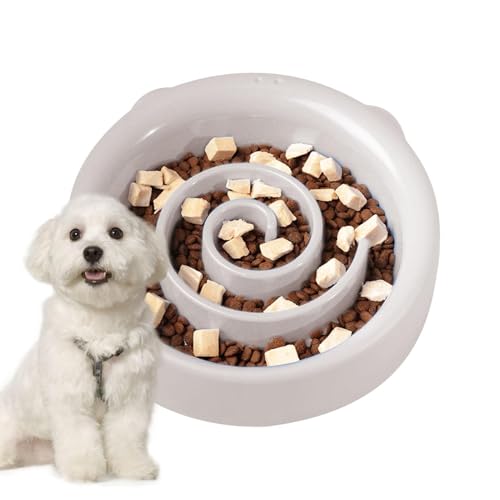 Slow-Food-Napf, Slow-Feeder-Napf für Hunde | Anti-Erstickungsnapf für langsameres Fressen | Rutschfester Anti-Chocking Futternapf für langsameres Füttern, interaktive interaktive Futternäpfe für Hunde Slow-Food-Napf, Slow-Feeder-Napf für Hunde | Anti-Erstickungsnapf für langsameres Fressen | Rutschfester Anti-Chocking Futternapf für langsameres Füttern, interaktive interaktive Futternäpfe für Hunde von Stibtmr