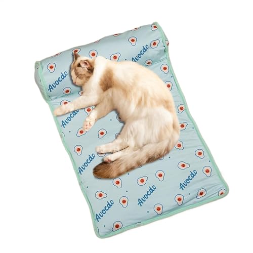 Stibtmr Kühlmatte für Hunde, Kühlung Hundematte,Waschbares Faltbare Silk -Haustierkühlmatte | Nettes Kätzchen -blockkissen mit Kissen, kühlen Sie atmungsaktiv halten Sie für Innenhüter Haustier Stibtmr Kühlmatte für Hunde, Kühlung Hundematte,Waschbares Faltbare Silk -Haustierkühlmatte | Nettes Kätzchen -blockkissen mit Kissen, kühlen Sie atmungsaktiv halten Sie für Innenhüter Haustier von Stibtmr