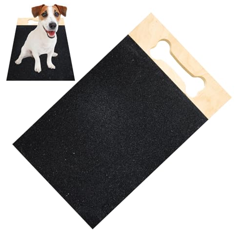 Stibtmr Nagelverkaufsplan für Hunde, Hundenagel -Kratzerbrett | Mittlerer Hunde Nagel Trimms Sandpapier | Paw Care Trimming Schleifpapier Keine Trümmer fallende Verschleiß-resistent für Haustier von Stibtmr