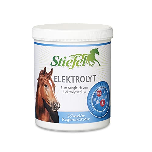 Stiefel Elektrolyt für Pferde, hochkonzentrierte Eletrolyte, stabilisiert den Wasser- & Elektrolythaushalt bei Hitze oder starker Anstrengung, Schwitzen, schnelle Regeneration, mit Magnesium, 1kg von Stiefel