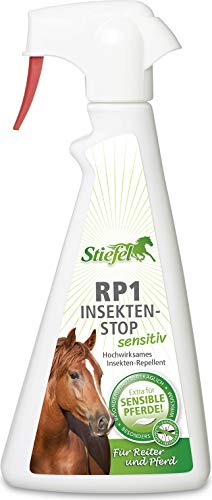 Stiefel Insektenschutz Insektenstopspray RP1 sensitiv für Sensible Pferde, 500 ml von Stiefel
