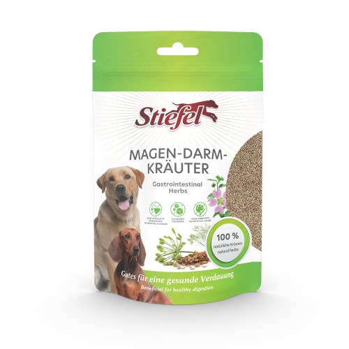 Stiefel Magen-Darm-Kräuter für Hunde, 100% naturbelassene Kräutermischung, unterstützt den Magen-Darm-Trakt, 100g von Stiefel