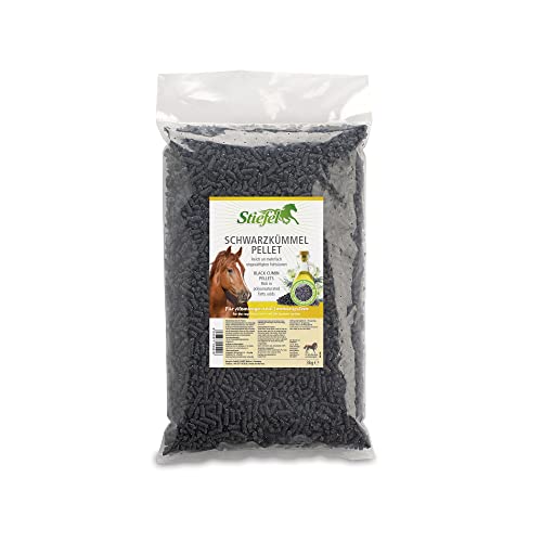 Stiefel Schwarzkümmel, 100% natürlicher Schwarzkümmelkuchen, zur Unterstützung für Haut, Fell, Atemwege, Immunsystem & Verdauung, Pellets, 3kg Stiefel Schwarzkümmel, 100% natürlicher Schwarzkümmelkuchen, zur Unterstützung für Haut, Fell, Atemwege, Immunsystem & Verdauung, Pellets, 3kg von Stiefel
