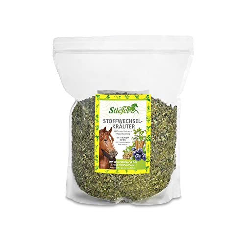 Stiefel Stoffwechselkräuter für Pferde, 100% naturbelassene Kräutermischung, für den Stoffwechsel, 1kg von Stiefel