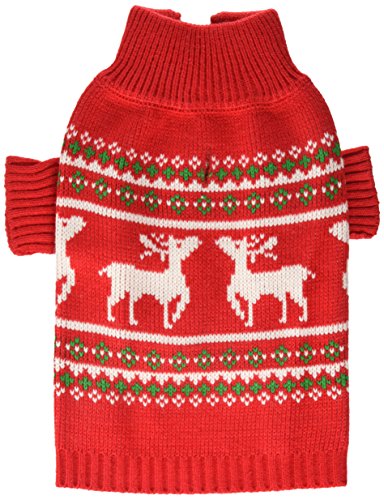 Stinky G Rot Festlichen Rentier Hundepullover #12 - M Stinky G Rot Festlichen Rentier Hundepullover #12 - M von Stinky G