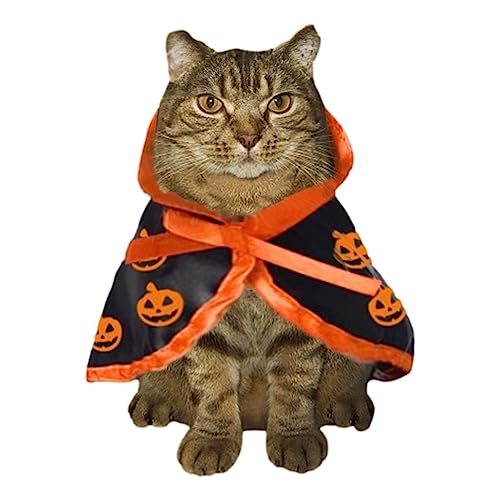 Storaffy Halloween-Hundekleidung - Kätzchenkostüm | Halloween-Hundekleidung, Haustierkostüme und Umhangform für Hunde-, Hunde-, Katzen- und Kätzchen-Outfits von Storaffy