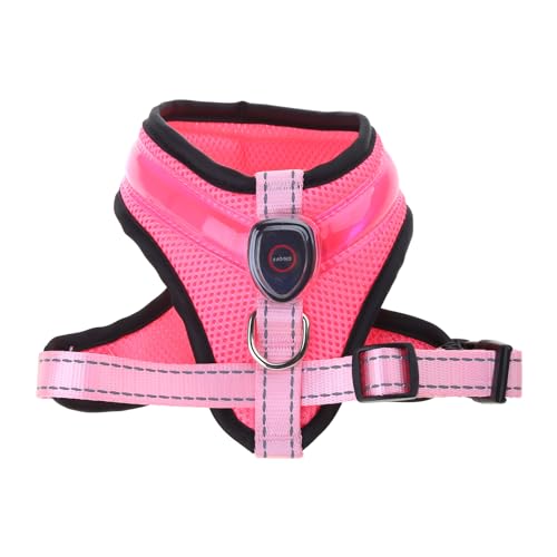 Fashion Dogs Gurt Leine Einstellbare Länge Haustier Brust Rücken LED Hundeweste Mit Stabil Fashion Dogs Gurt Leine Einstellbare Länge Haustier Brust Rücken LED Hundeweste Mit Stabil von Storage Bag