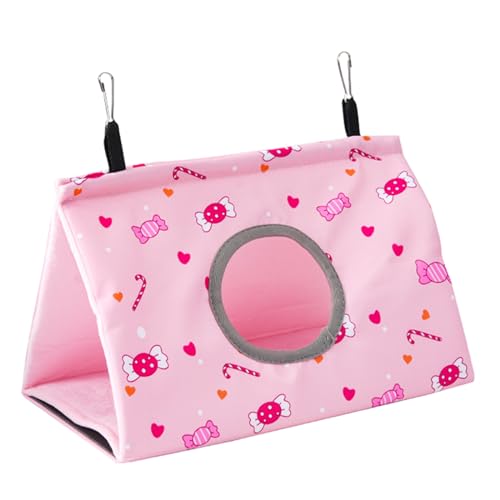 Fashion Pet Bird Papageikäfig Käfige Warme Hängemattenbett Zeltbett Hängende Höhle Zum Schlafen Vogelkäfigzubehör Haus Papageienhaus Für Große Vögel Käfig Schlafen von Storage Bag