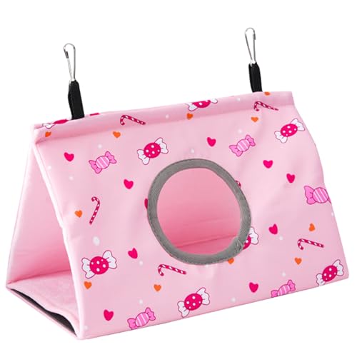 Fashion Pet Bird Papageikäfig Käfige Warme Hängemattenbett Zeltbett Hängende Höhle Zum Schlafen Vogelkäfigzubehör Haus Papageienhaus Für Große Vögel Käfig Schlafen von Storage Bag