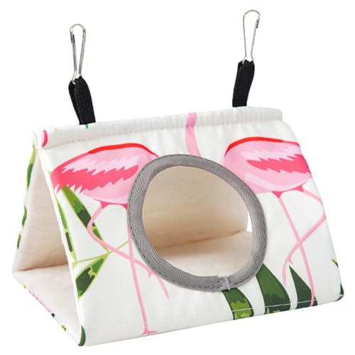 Fashion Pet Bird Papageikäfig Käfige Warme Hängemattenbett Zeltbett Hängende Höhle Zum Schlafen Vogelkäfigzubehör Haus Papageienhaus Für Große Vögel Käfig Schlafen von Storage Bag