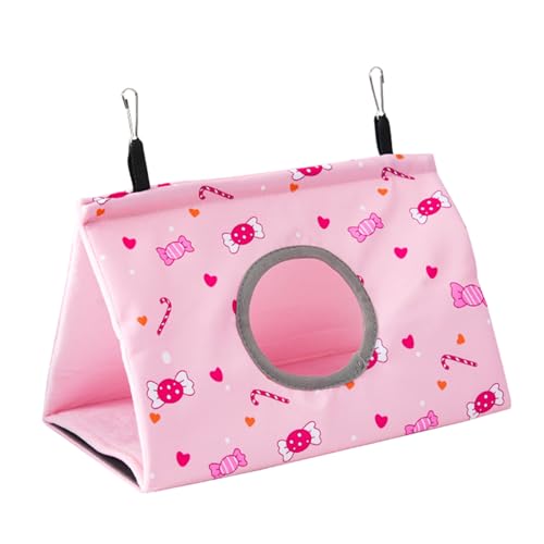 Fashion Pet Bird Papageikäfig Käfige Warme Hängemattenbett Zeltbett Hängende Höhle Zum Schlafen Vogelkäfigzubehör Haus Papageienhaus Für Große Vögel Käfig Schlafen von Storage Bag