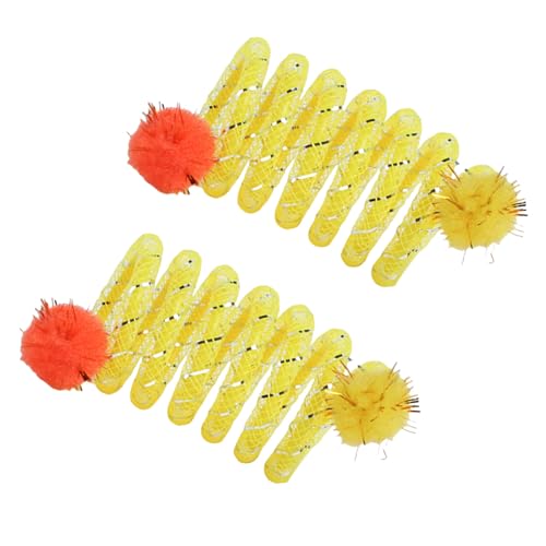 Storage Bag 2pcs Interaktive Farbenfrohe Plüschkugel Spring Coils Katzen Spielzeug Ermutigen Verspieltheit Und Erkundung Für Energetics Kätzchen Storage Bag 2pcs Interaktive Farbenfrohe Plüschkugel Spring Coils Katzen Spielzeug Ermutigen Verspieltheit Und Erkundung Für Energetics Kätzchen von Storage Bag