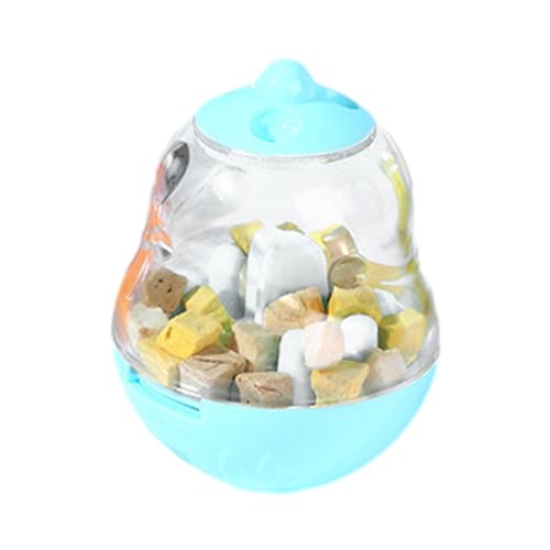 Storage Bag Feeder Necke Feeder Behandlungsspender Training Multifunktionales Katzenwackierspielzeug Klares Körper Wobble Spielzeug von Storage Bag