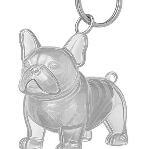 Storage Bag Pet Memorial Charme Plastik Keetsakes Container Konserviert Pelze Hund Figur Haarsammler Schlüsselbund Geschenk Für Haustierbesitzer Haustier Erinnerungen Keepsakes Box von Storage Bag
