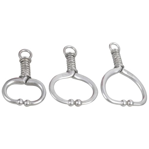 Storage Bag Set Von 3 Edelstahl Federkuhnasenringen Für Die Viehsteuerung Mit Automatischem Zubehör Für Verriegelungsdesign von Storage Bag