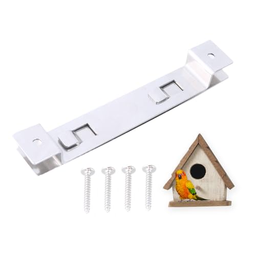 Zuverlässige Und Vielseitige Montagehalterung Für Vogelhäuser Stahlhalterung Für Verschiedene Arten Von Vogelhäusern Liebhaber Hausbügel Baumhaus Hängende Kleiderbügel Draußen von Storage Bag