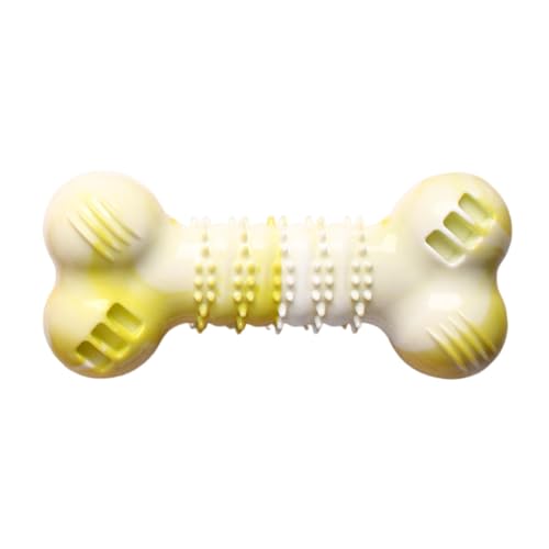 Streysisl Beißring für Hunde, Knochen-Kauspielzeug für aggressive Kauer, Zahnbürste für Welpen, mittelgroße und große Hunderassen Streysisl Beißring für Hunde, Knochen-Kauspielzeug für aggressive Kauer, Zahnbürste für Welpen, mittelgroße und große Hunderassen von Streysisl