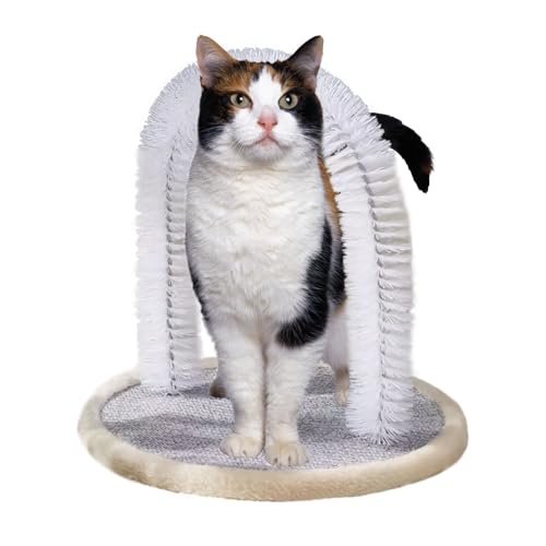 Streysisl Katzengesichtskratzer | Katzenbogen Selbstpflegestation | Verschleißfestes Kätzchen-Kratzspielzeug, Haustierzubehör für große, mittelgroße und kleine Kätzchen Streysisl Katzengesichtskratzer | Katzenbogen Selbstpflegestation | Verschleißfestes Kätzchen-Kratzspielzeug, Haustierzubehör für große, mittelgroße und kleine Kätzchen von Streysisl