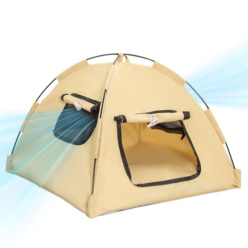 Streysisl Katzenzelt - Faltbarer Welpen-Sonnenschutz - Tragbares atmungsaktives Hundezelt für Outdoor Garten Abenteuer Camping Terrasse Balkon Reise Sommer Wohnung Streysisl Katzenzelt - Faltbarer Welpen-Sonnenschutz - Tragbares atmungsaktives Hundezelt für Outdoor Garten Abenteuer Camping Terrasse Balkon Reise Sommer Wohnung von Streysisl