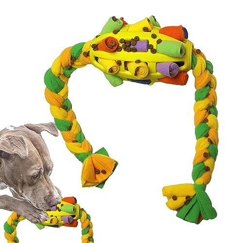 Haustier Schnüffelball Hundespielzeug | Stressabbau-Leckerli-Ball - Interaktive Slow-Feeder-Hunde-Gehirnspiele für gesundes Ernährungstraining, Spielzeuggeschenke zur Bereicherung von Welpen Stronrive von Stronrive
