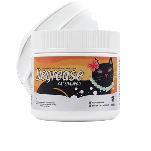 Katzen Entfetter,Entfettende Creme Für Katzen | Feuchtigkeitsspendendes 500 Gramm Creme Shampoo Für Tägliche Pflege Haustier Hygiene Und Katzenwäsche Katzen Entfetter,Entfettende Creme Für Katzen | Feuchtigkeitsspendendes 500 Gramm Creme Shampoo Für Tägliche Pflege Haustier Hygiene Und Katzenwäsche von Stronrive