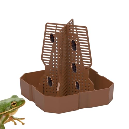 Reptilienfutterschale, Froschfutterschale - Fütterungsschale mit Leiter - Nicht ruhig von Stronrive
