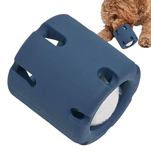 Stronrive Hunde-Tennis-Tumble-Spielzeug | Bissfestes Hundepuzzlespielzeug | Naturkautschuk-Hundekauball für Hundehirnspiele Hundeselbstspielspielzeug von Stronrive